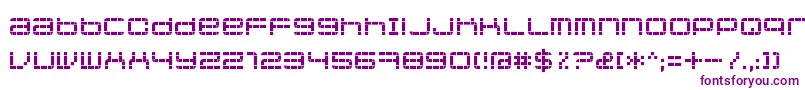 Jethosepixel Font – Purple Fonts on White Background