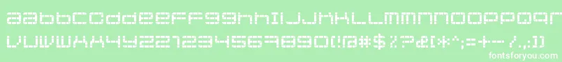 Jethosepixel Font – White Fonts on Green Background