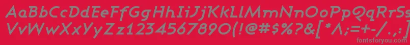 More about Ashboi Font Ashboi Font – Gray Fonts on Red Background