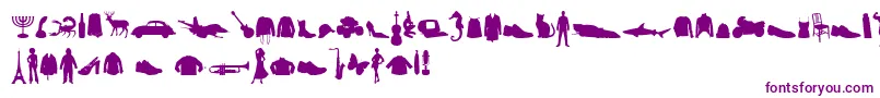 MixedSilhouettesFreeVol2 Font – Purple Fonts