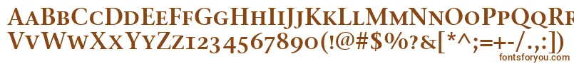 StoneSerifSemScItcTtSemi Font – Brown Fonts