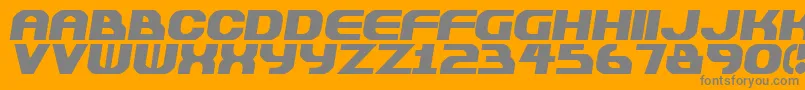 Weitere Informationen zur Plastiqu-Schriftart Plastiqu-Schriftart – Graue Schriften auf orangefarbenem Hintergrund