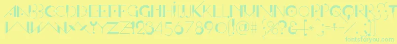 More about OfffensiveBehaviourRegular Font OfffensiveBehaviourRegular Font – Green Fonts on Yellow Background