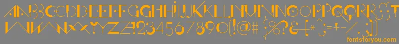 Подробнее о шрифте OfffensiveBehaviourRegular Шрифт OfffensiveBehaviourRegular – оранжевые шрифты на сером фоне
