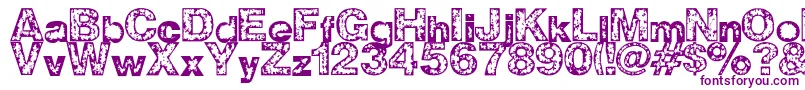 Z Wisdom Font – Purple Fonts