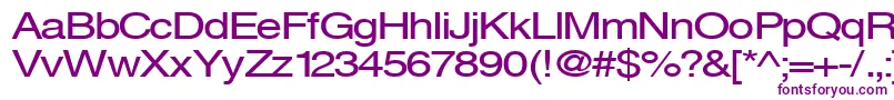 Svenings Font – Purple Fonts on White Background