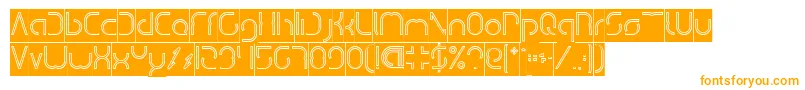 DismechaHollowInverse Font – Orange Fonts