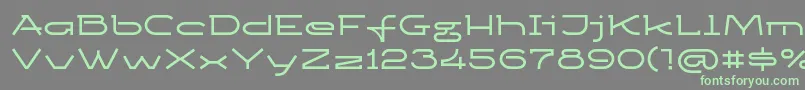 Ketosagcbd Font – Green Fonts on Gray Background