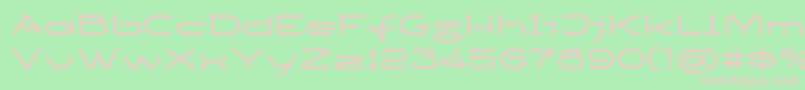 Ketosagcbd Font – Pink Fonts on Green Background