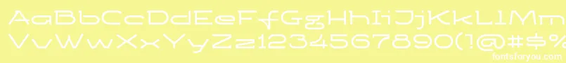 Ketosagcbd Font – White Fonts on Yellow Background