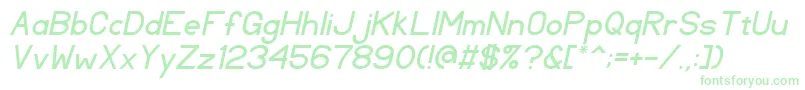 TlSansSerifItalic Font – Green Fonts