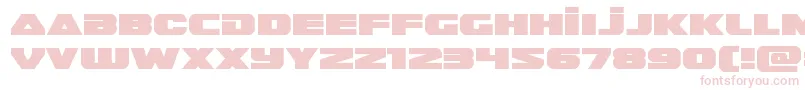 フォントGuardian2expand – ピンクのフォント