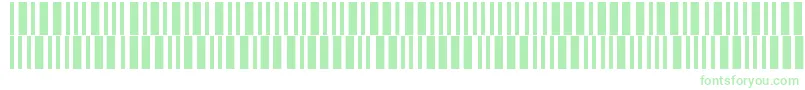 Barmorse Font – Green Fonts on White Background
