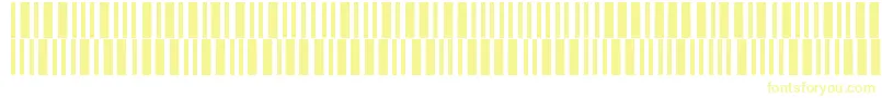 Barmorse Font – Yellow Fonts on White Background