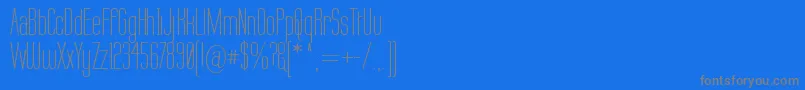 En savoir plus sur la police Labtop ffy Police Labtop ffy – polices grises sur fond bleu