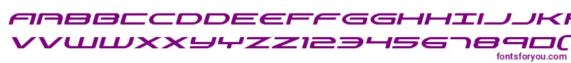 Antietamital Font – Purple Fonts on White Background