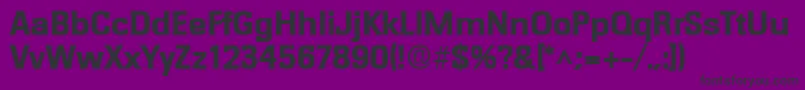 RochesterlhBold Font – Black Fonts on Purple Background