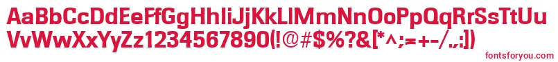 En savoir plus sur la police RochesterlhBold Police RochesterlhBold – polices rouges sur fond blanc