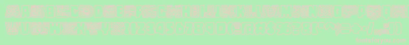 CopalstdDecorated Font – Pink Fonts on Green Background