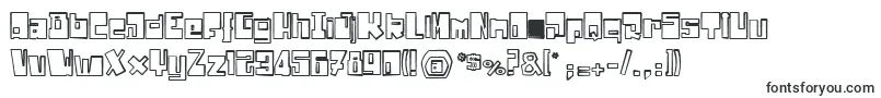 Шрифт DroneNation2 – шрифты для Adobe Indesign