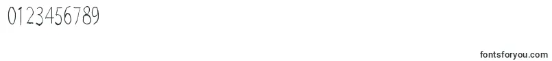 BriefMomentBetween Font – Fonts for Numbers and Digits