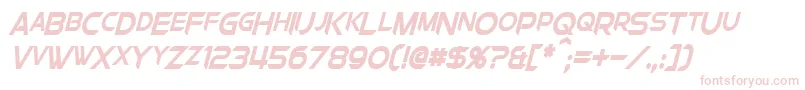 ChromiaSupercapCondensedBoldItalic Font – Pink Fonts