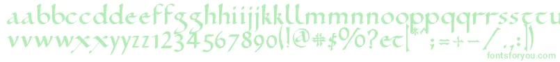 RamseySd-Schriftart – Grüne Schriften