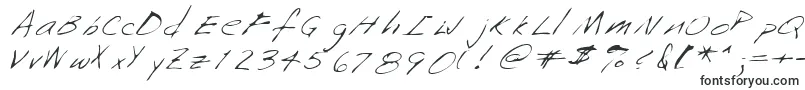 Saffronshand-fontti – Fontit PixelLabille