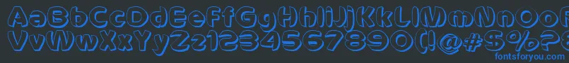 More about VoldemortUnleashed Font VoldemortUnleashed Font – Blue Fonts on Black Background