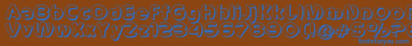 More about VoldemortUnleashed Font VoldemortUnleashed Font – Blue Fonts on Brown Background