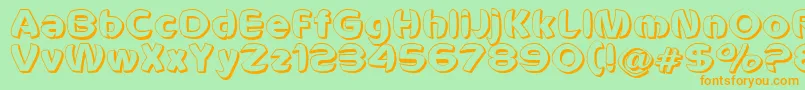 More about VoldemortUnleashed Font VoldemortUnleashed Font – Orange Fonts on Green Background