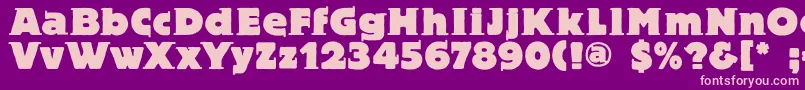 Más sobre la fuente Blaxbloxx fuente Blaxbloxx – Fuentes Rosadas Sobre Fondo Morado