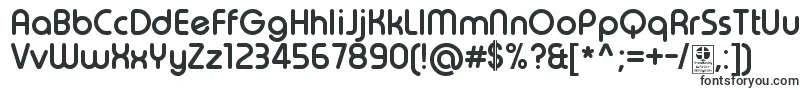 TypoRoundBoldDemo-fontti – Alkavat T:lla olevat fontit