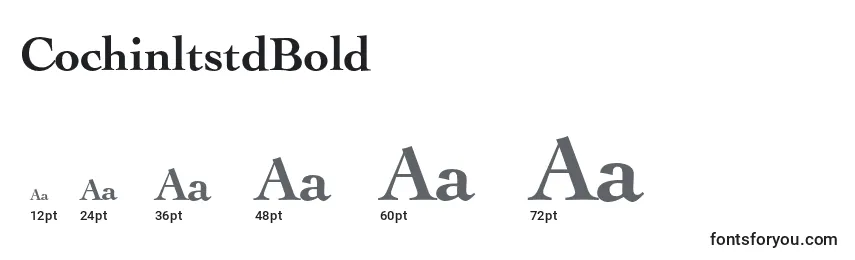 CochinltstdBold Font Sizes