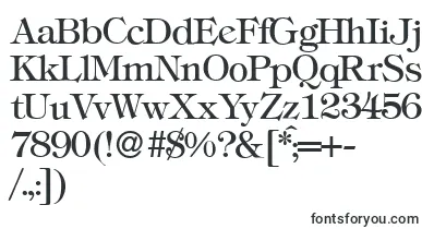 T731RomanRegular font – Fonts Starting With T