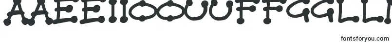 Шрифт DotStickDoodles – самоанские шрифты