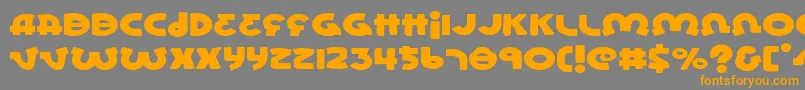 Weitere Informationen zur LionelExpanded-Schriftart LionelExpanded-Schriftart – Orangefarbene Schriften auf grauem Hintergrund