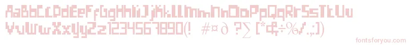 ErrorizeRegular Font – Pink Fonts on White Background