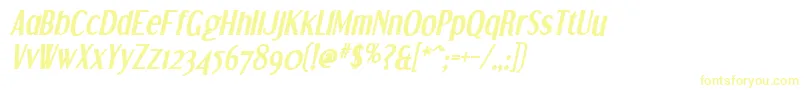DreamOrphansBoldItalic Font – Yellow Fonts