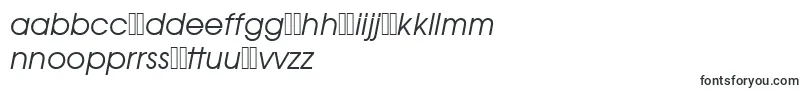Шрифт AvantgargotitcteeItalic – эсперанто шрифты