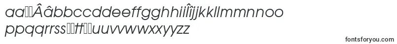 フォントAvantgargotitcteeItalic – ルーマニアのフォント