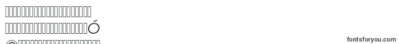 Fonte AvantgargotitcteeItalic – fontes turcomanas