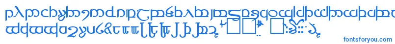 Fonte Tengwar4 – fontes azuis