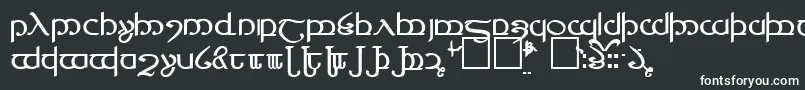 Fonte Tengwar4 – fontes brancas