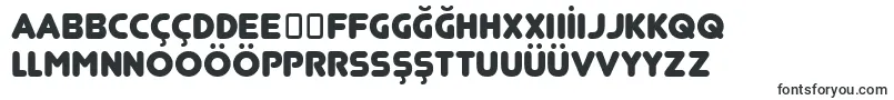 fuente JunegullRegular – Fuentes azerbaiyanas