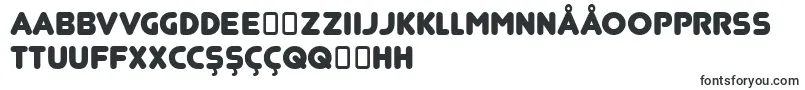 fuente JunegullRegular – Fuentes uzbekas
