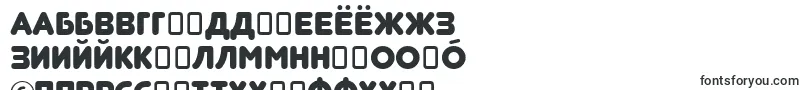 フォントJunegullRegular – バシキール文字