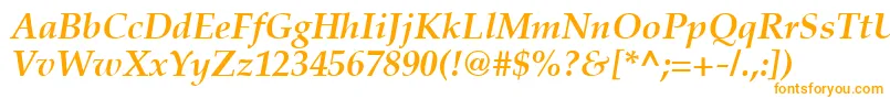 PaltonBolditalic Font – Orange Fonts