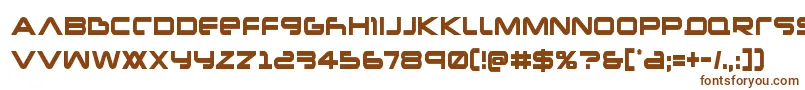 Newmarscond Font – Brown Fonts on White Background