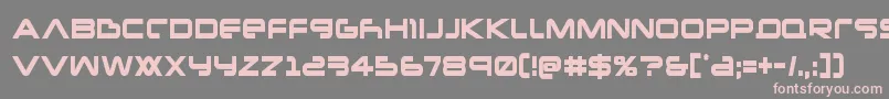 Newmarscond Font – Pink Fonts on Gray Background